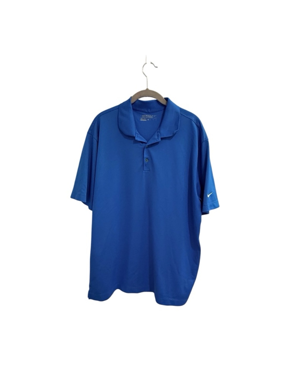 Nike Golf Men's Royal Blue Dri-FIT Polo Shirt